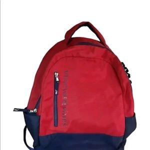 Vineyard Vines Red and Navy Backpack School Lounge Bag Ltd Edition Medium Size